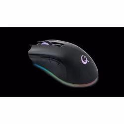 QPAD DX-120, Right-hand, Opto-mechanical, USB Type-A, 12000 DPI, 12000 fps, Black