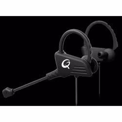 QPAD QH5 headphones/headset Wired Ear-hook, In-ear Gaming Black
