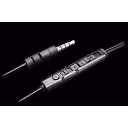 QPAD QH5 headphones/headset Wired Ear-hook, In-ear Gaming Black