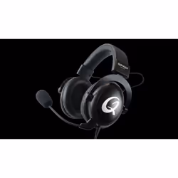QPAD QH-92, Wired, Gaming, 15 - 25000 Hz, 350 g, Headset, Black
