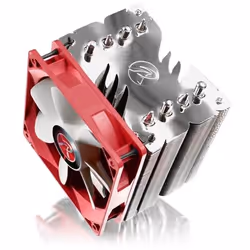 RAIJINTEK Themis Evo Processor Cooler 12 cm Metallic, Red, White - Additional view 6