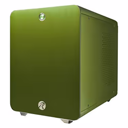 RAIJINTEK METIS Classic, Cube, PC, Green, Mini-ITX, Aluminium, SPCC, 16 cm