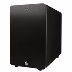 RAIJINTEK STYX CLASSIC, PC, Black, micro ATX, Mini-ITX, Aluminium, 18 cm, 28 cm