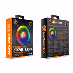 COUGAR Gaming VORTEX RGB SPB 120 Cooling Fan Computer case Cooler 12 cm Black - Additional view 7