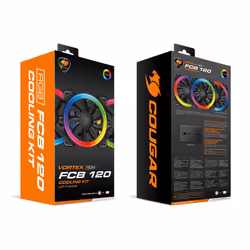 COUGAR Gaming Vortex RGB FCB 120 Computer case Fan 12 cm Black - Additional view 7