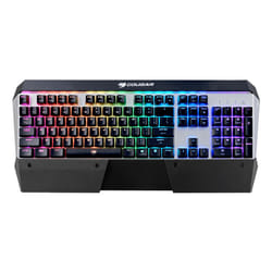 COUGAR Gaming Attack X3 RGB keyboard USB Black. Silver
