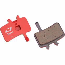 Jagwire DCA064, Bicycle brake pad, Grey, Red