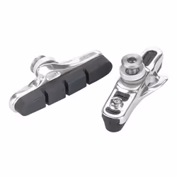 Jagwire JS491APS, Bicycle brake pad, Weatherproof, Black, Silver