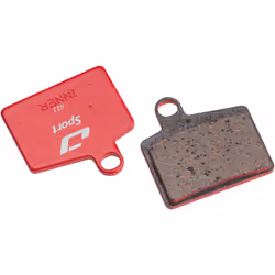 Jagwire DCA076, Bicycle brake pad, Red