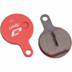 Jagwire DCA078, Bicycle brake pad, Red