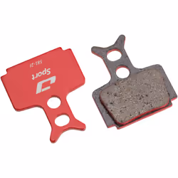 Jagwire DCA080, Bicycle brake pad, Grey, Red
