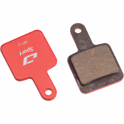 Jagwire DCA089, Bicycle brake pad, Grey, Red
