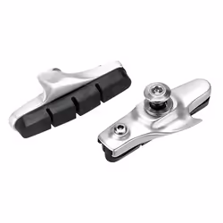 Jagwire JS431APS, Bicycle brake pad, Weatherproof, Black, Silver