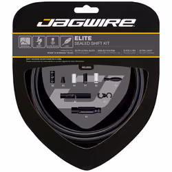 Jagwire SCK000, Bicycle shift cable, Steel, Black, 3200 mm
