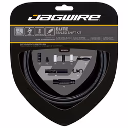 Jagwire Elite Sealed Gear Kit Red - One Size
