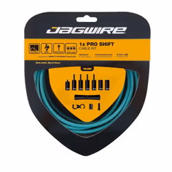 Jagwire 1X Pro Shift Kit - One Size, Bianchi Celeste