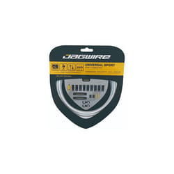 Jagwire 2X Sport Shift Adult Unisex Shift Cable and Sheath Kit, White, One Size