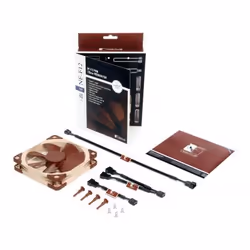 Noctua NOC-NF-F12-PWM Computer case Fan 12 cm Beige, Brown 1 pc(s) - Additional view 5