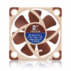 Noctua NF-A4X10-FLX computer cooling system Computer case Fan 4 cm Beige, Brown 1 pc(s) - Additional view 4