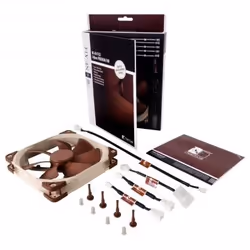 Noctua NOC-NF-A14-FLX Computer case Fan 14 cm Beige, Brown - Additional view 4
