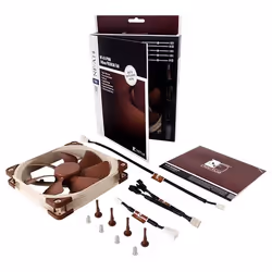 Noctua NF-A14 PWM Computer case Fan 14 cm Brown - Additional view 5
