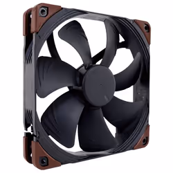 Noctua NF-A14 industrialPPC-2000, Fan, 14 cm, 500 RPM, 2000 RPM, 182.5 m³/h, Black, Brown