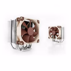Noctua NH-U9S computer cooling system Processor Cooler 9.2 cm Brown, Metallic - Additional view 5