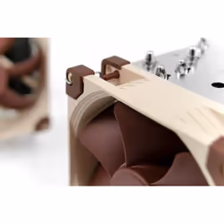 Noctua NH-U9S computer cooling system Processor Cooler 9.2 cm Brown, Metallic - Additional view 6