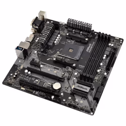 Asrock B450M Pro4 AMD B450 Socket AM4 micro ATX - Additional view 2