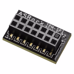 Asrock 90-MCA080-00UBNZ, SPI, 13 pin, Compliant to TPM Main Specification, Family "2.0", Level 00, Revision 01.16, Windows 10