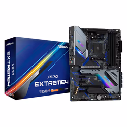 Asrock X570 Extreme4, AMD, Socket AM4, AMD Ryzen 2000 Series, AMD Ryzen 3000 Series, DDR4-SDRAM, 128 GB, DIMM