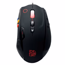 Tt eSPORTS MO-VLS-WDLOBK-01, Right-hand, Laser, USB Type-A, 8200 DPI, Black