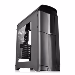 Thermaltake Versa N26, Midi Tower, PC, Black, ATX, micro ATX, Mini-ATX, Steel, Gaming