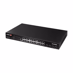 Edimax Surveillance 24-Port Gigabit PoE+ Web Smart Switch with 4-Port 10GbE SFP+ Uplinks - Additional view 2