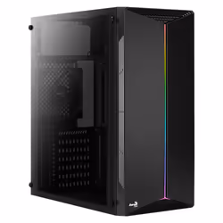 Aerocool Split, Midi Tower, PC, Black, ATX, micro ATX, Mini-ITX, ABS synthetics, SPCC, Gaming
