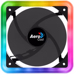Aerocool Edge 14, Fan, 14 cm, 1200 RPM, Black