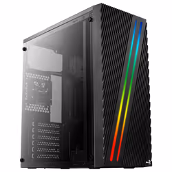 Aerocool Streak Midi Tower Black