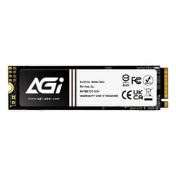AGI Technology AI198 256 GB M.2 PCI Express 3.0 NVMe 3D TLC NAND