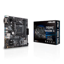 ASUS PRIME B450M-K AMD B450 Socket AM4 micro ATX