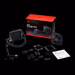 ASUS ROG RYUO 120 Processor All-in-one liquid cooler 12 cm Black 1 pc(s) - Additional view 7