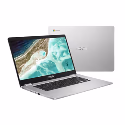 ASUS Chromebook C523NA-A20007 Intel® Pentium® N4200 39.6 cm (15.6") Touchscreen Full HD 4 GB LPDDR4-SDRAM 64 GB eMMC Wi-Fi 5 (802.11ac) ChromeOS Silver