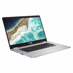 ASUS Chromebook C523NA-A20007 Intel® Pentium® N4200 39.6 cm (15.6") Touchscreen Full HD 4 GB LPDDR4-SDRAM 64 GB eMMC Wi-Fi 5 (802.11ac) ChromeOS Silver