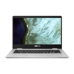 ASUS Chromebook C423NA-BV0078 laptop Intel® Celeron® N3350 35.6 cm (14") HD 4 GB LPDDR4-SDRAM 32 GB eMMC Wi-Fi 5 (802.11ac) ChromeOS Silver