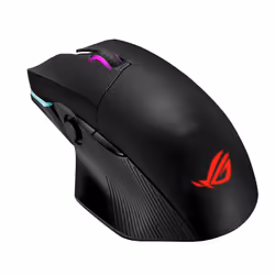 ASUS ROG Chakram, Right-hand, Optical, RF Wireless + Bluetooth + USB Type-A, 16000 DPI, Black