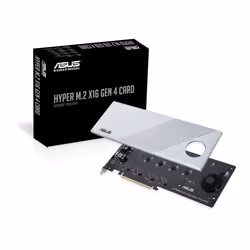 ASUS Hyper M.2 x16 Gen 4 interface cards/adapter Internal - Additional view 4