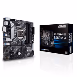 ASUS PRIME B460M-A, Intel, Intel® Celeron®, Intel® Core™ i3, Intel® Core™ i5, Intel® Core™ i7, Intel® Core™ i9, Intel® Pentiu ...