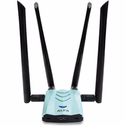 Alfa AC1900 WiFi Adapter - 1900 Mbps 802.11ac Long-Range Dual Band USB 3.0 Wi-Fi Network Adapter w/4x 5dBi External Dual-Band ...