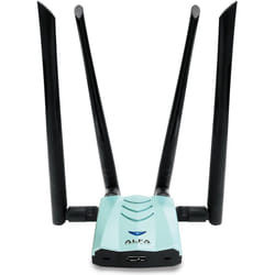 Alfa AC1900 WiFi Adapter - 1900 Mbps 802.11ac Long-Range Dual Band USB 3.0 Wi-Fi Network Adapter w/4x 5dBi External Dual-Band Antennas