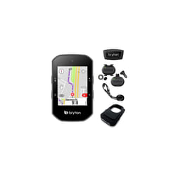 Bryton S500T GPS Cycle Computer Bundle with Speed/Cadence & Heart Rate Black 84x51x25mm
