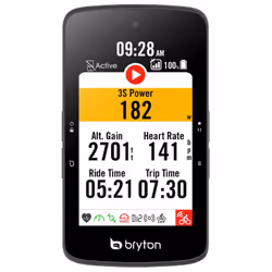 Bryton Rider S800T Gps Cycle Computer Bundle With Speed/Cadence & Heart Rate, Black, M